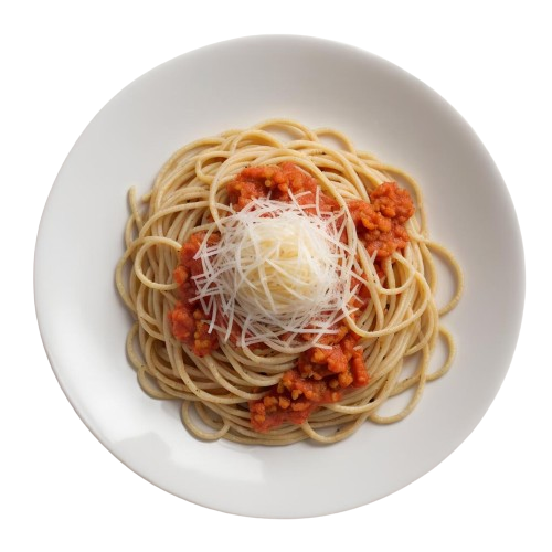 Pasta with sauce