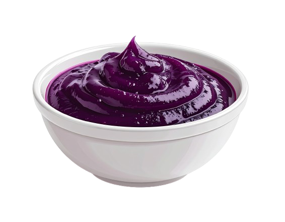 Sweetened acai puree pouches