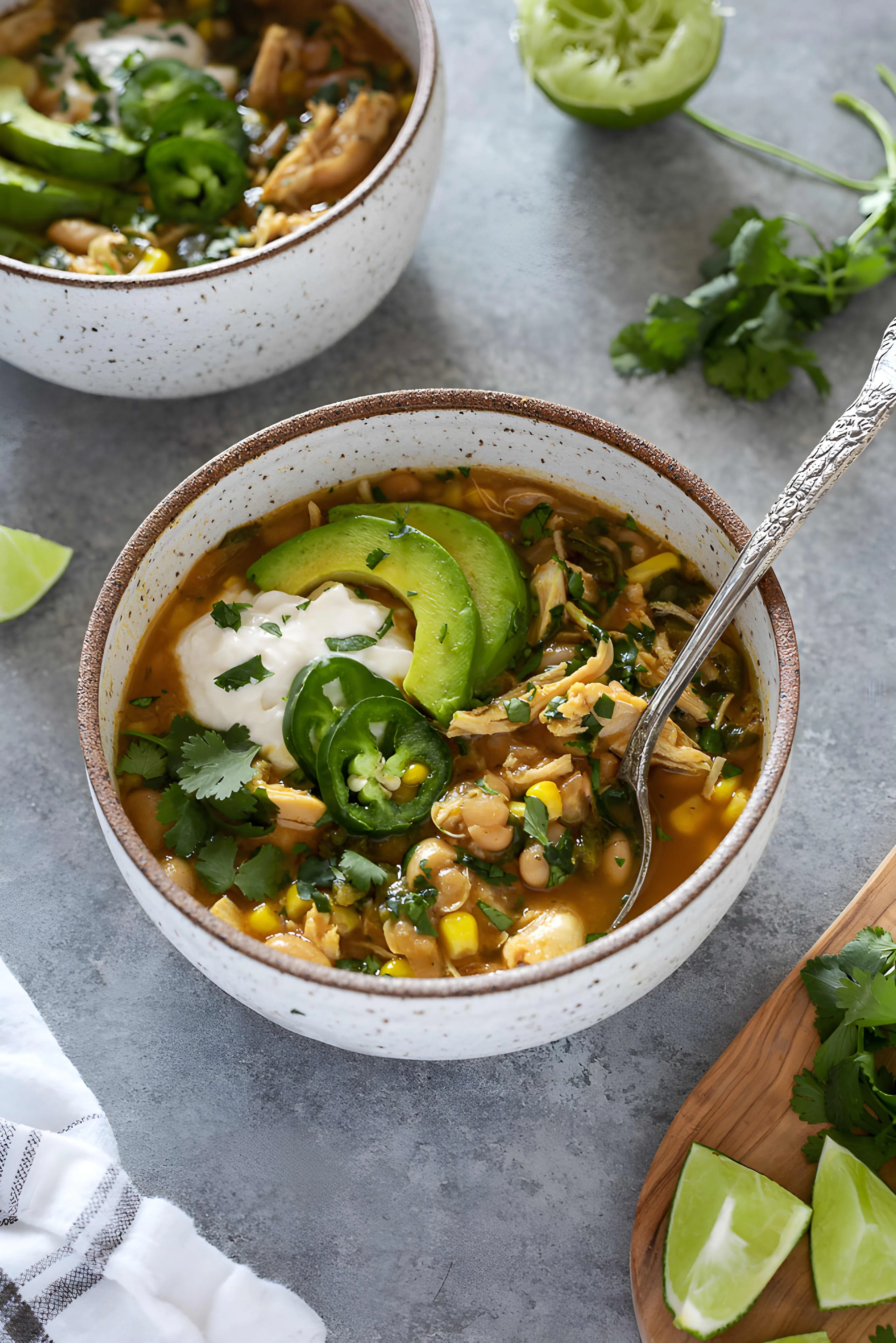 Instant Pot White Chicken Chili