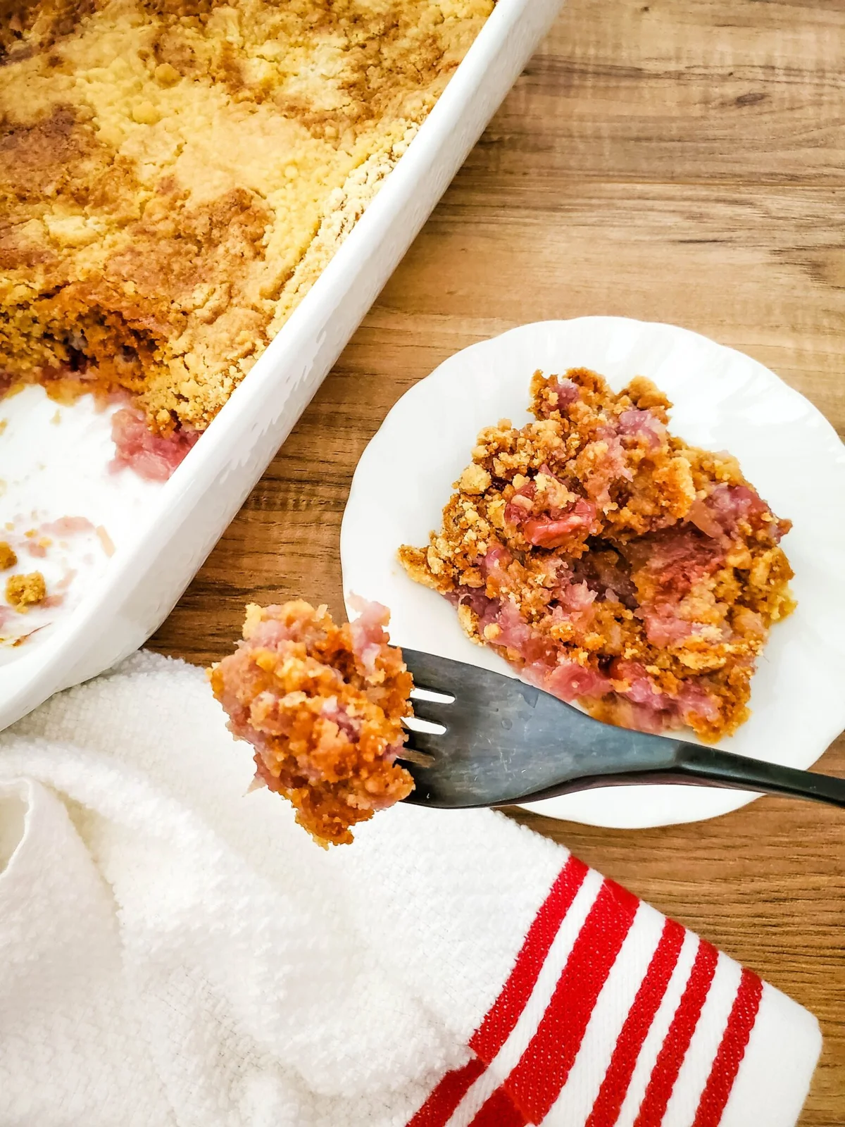 Pineapple Dump Cake with Cherries