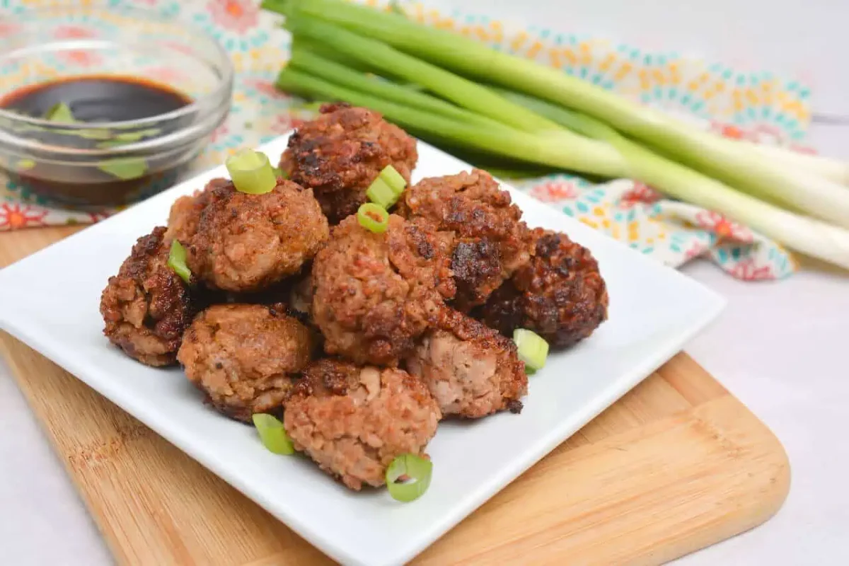 Asian Pork Meatballs