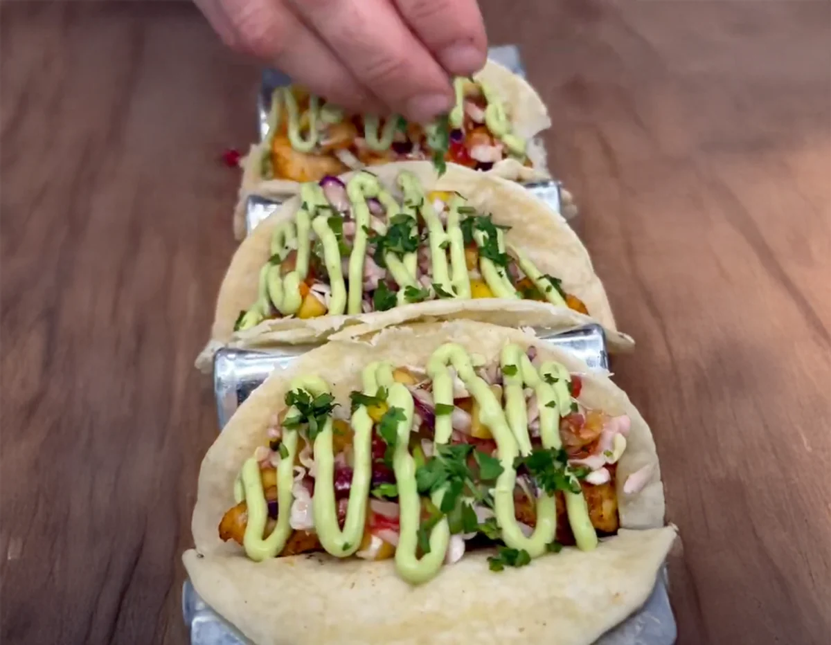 High Protein Low Calorie Fish Tacos