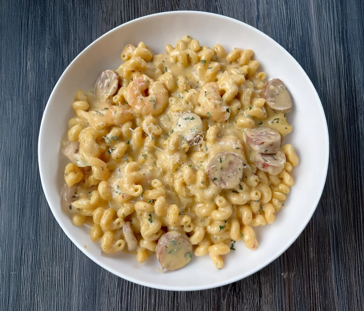 Cajun Shrimp & Sausage Pasta