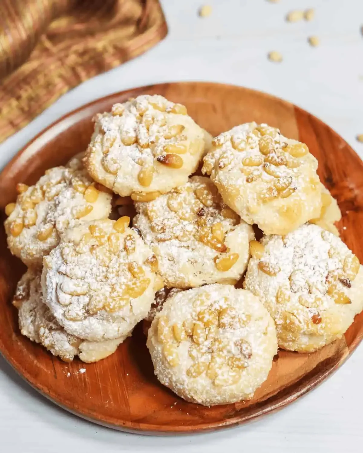 Italian Pignoli Cookies (Pine Nut Cookies)