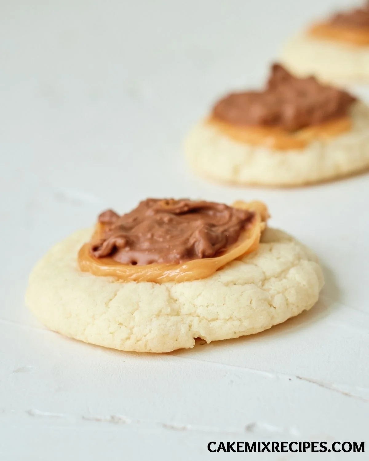 Easy Twix Cookies