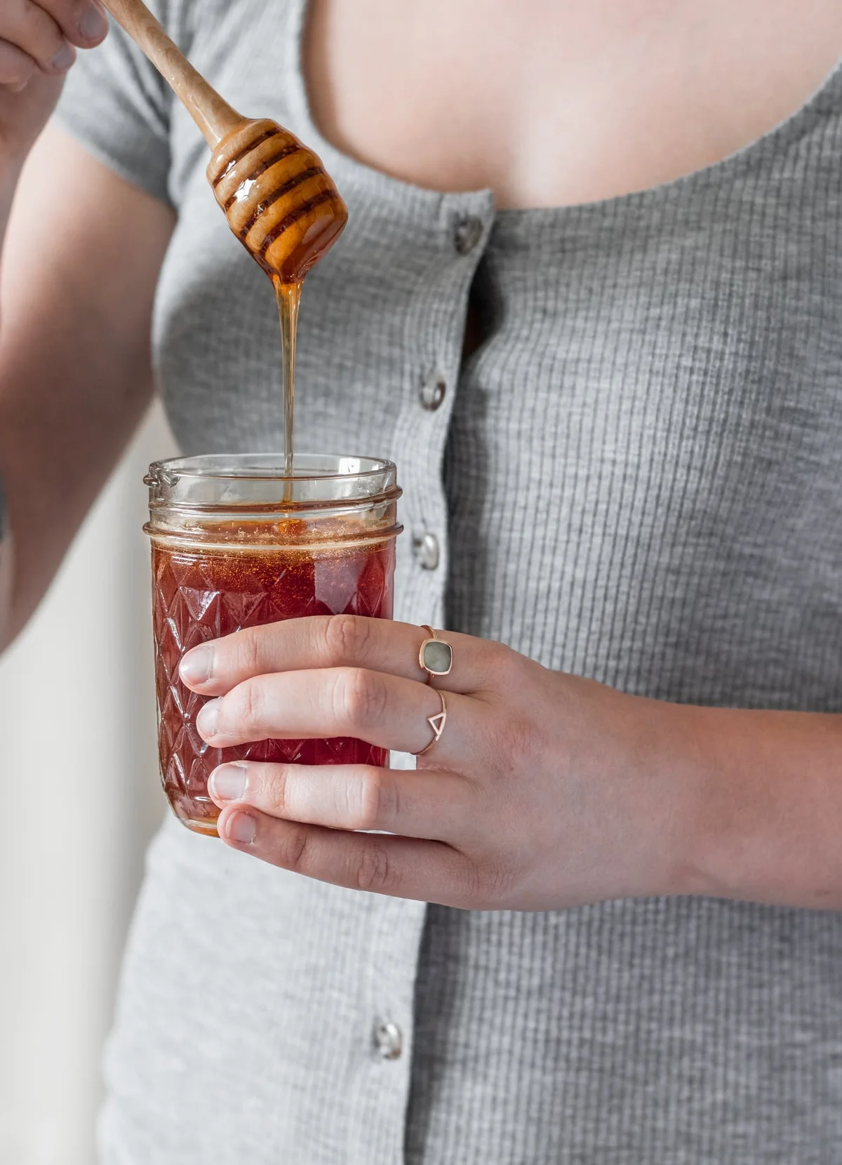Super Easy Homemade Bourbon Hot Honey