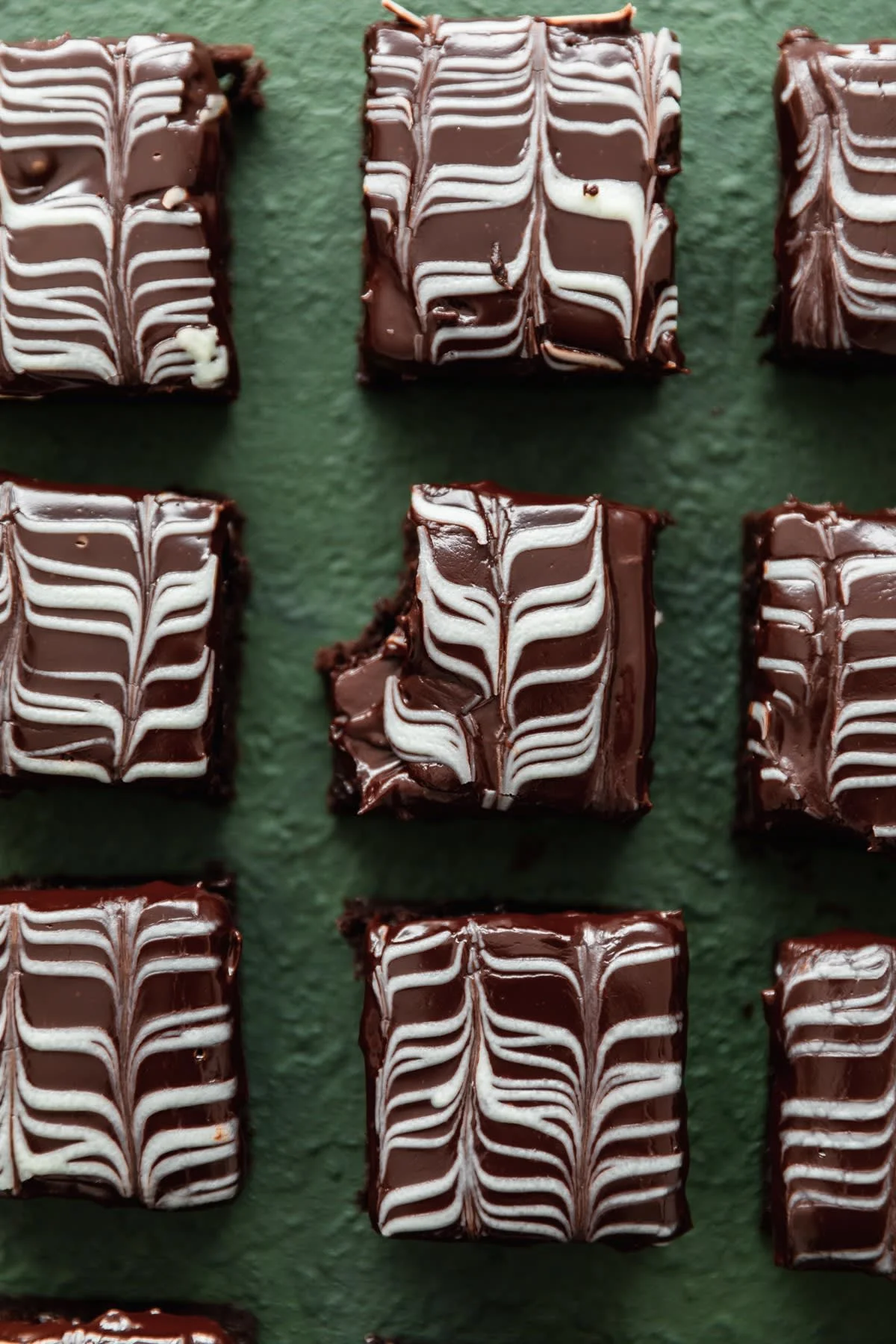 Fudgy Irish Coffee Brownies With Whiskey Ganache