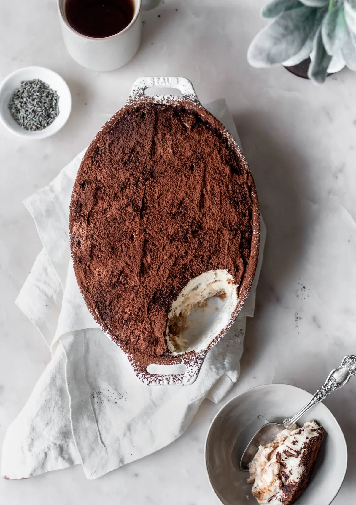 London Fog Tiramisu With Lavender