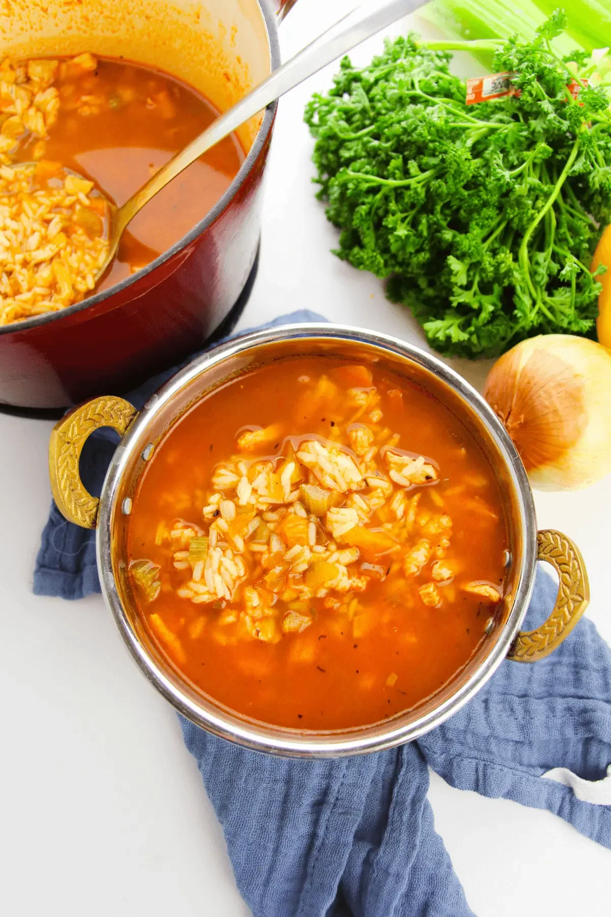 Cajun Chicken Rice Soup