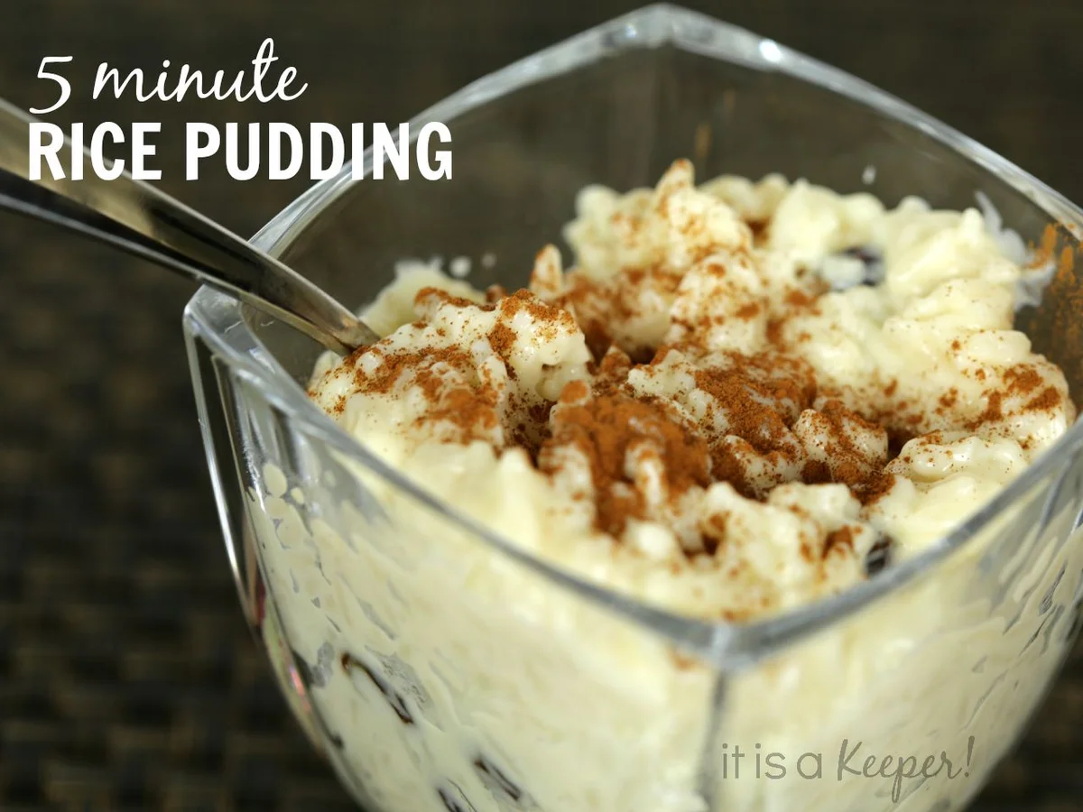 5 Minute Rice Pudding