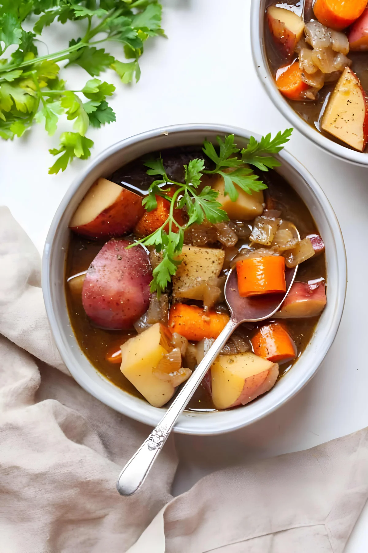 Vegetarian Beef Stew (Vegan)