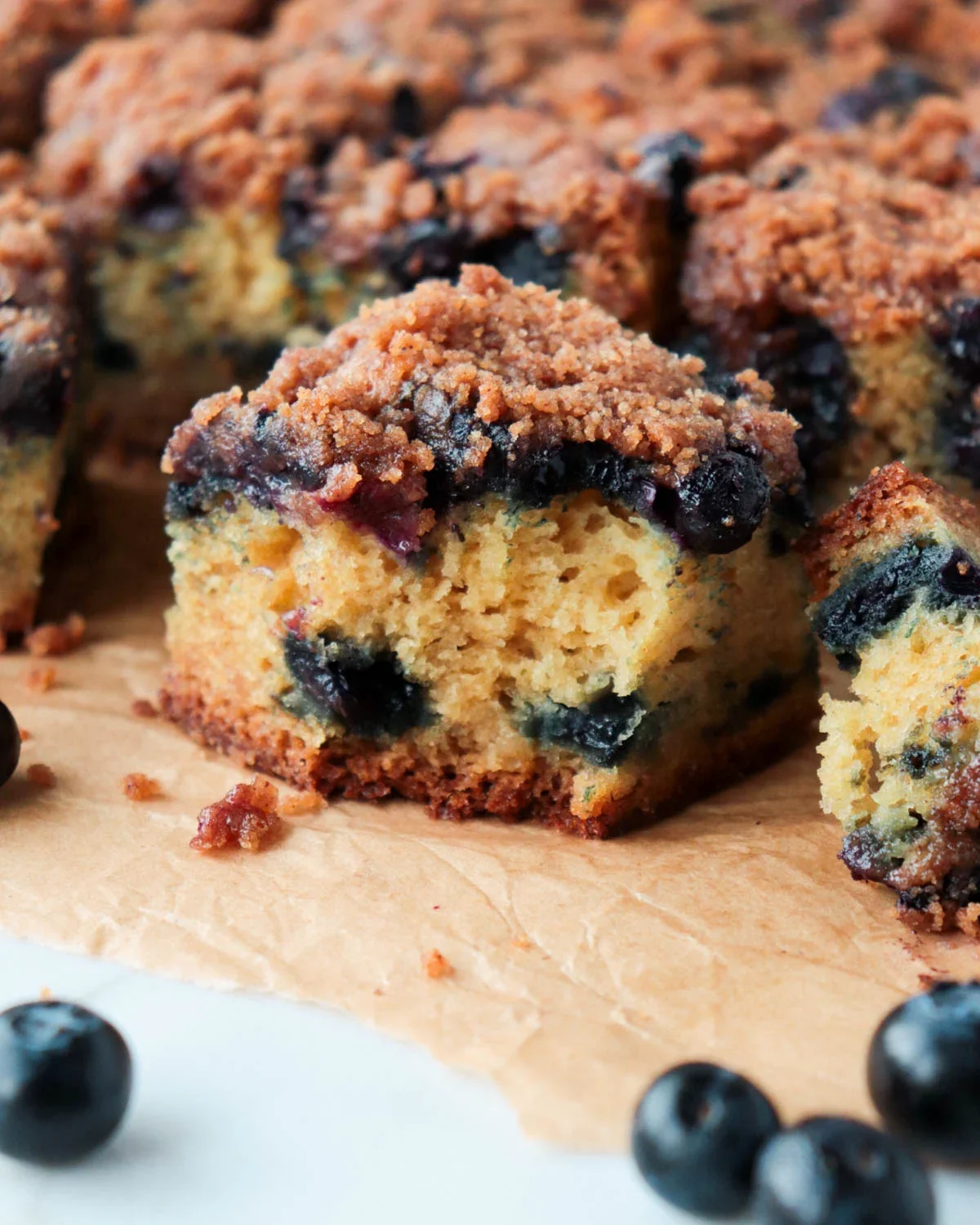 Blueberry Sour Cream Coffee Cake