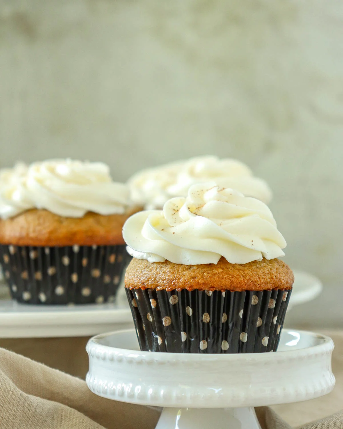 Banana Cupcakes with Cream Cheese Frosting
