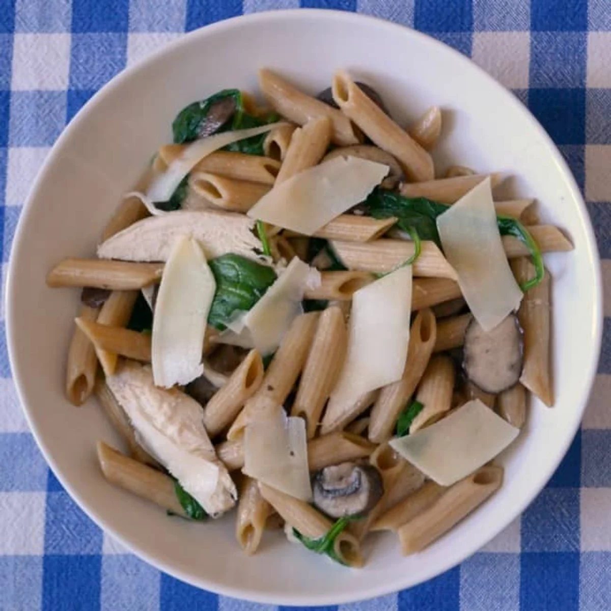 One-Pot Creamy Chicken Mushroom Pasta