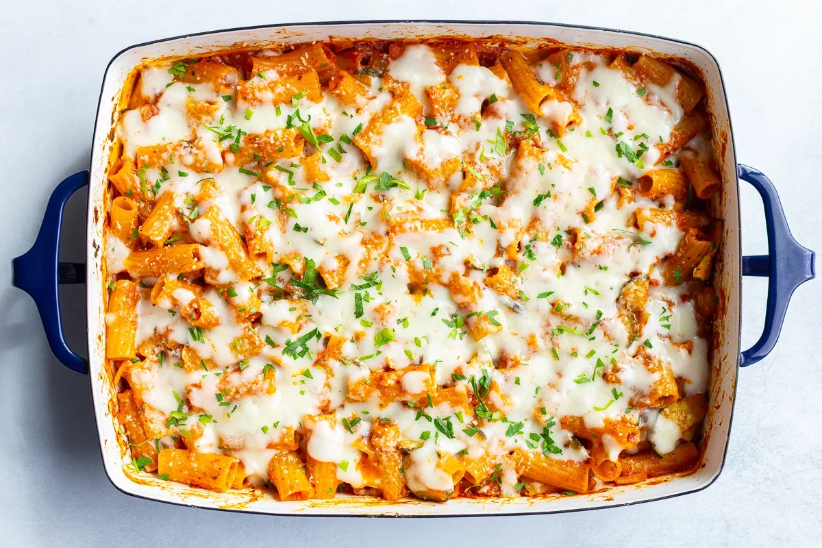 Easy Rigatoni Pasta Bake