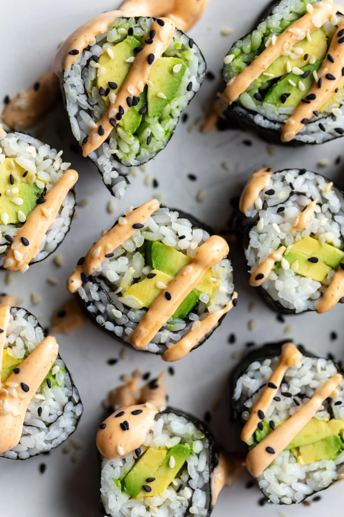 Easy Avocado Roll Sushi
