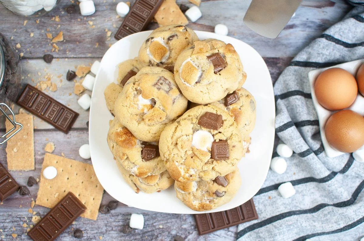 Air Fryer S’mores Cookie Recipe