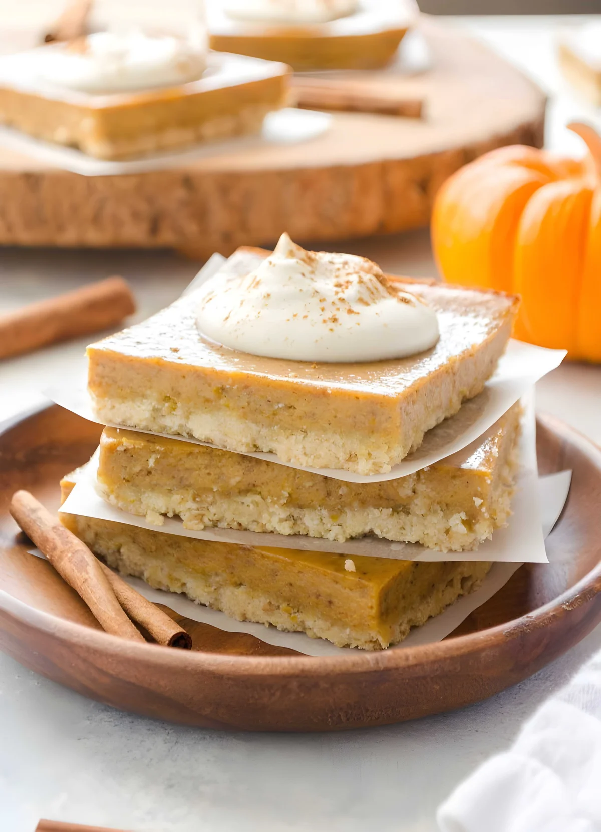 Easy Pumpkin Pie Bars
