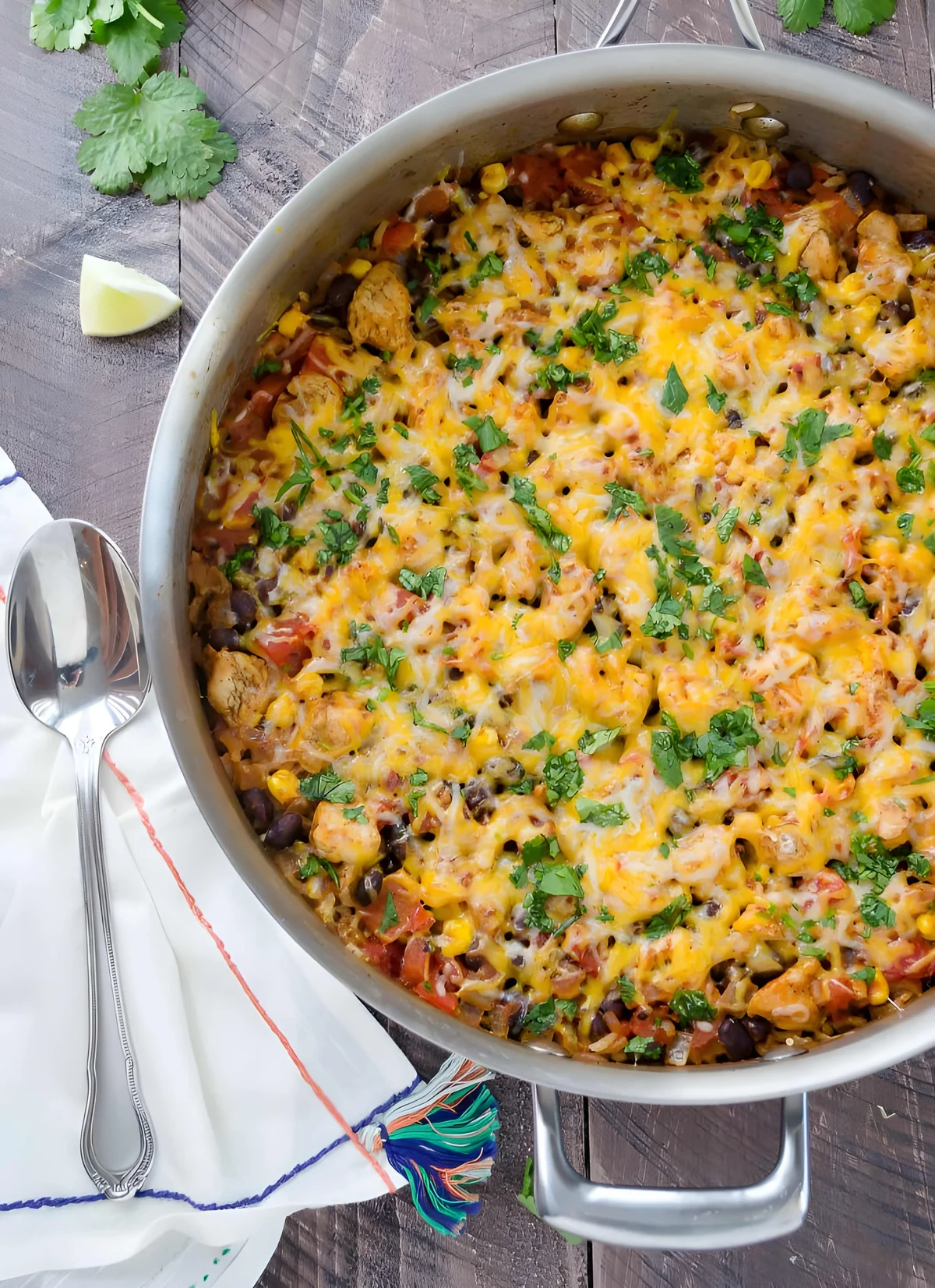 One Pot Mexican Rice Casserole