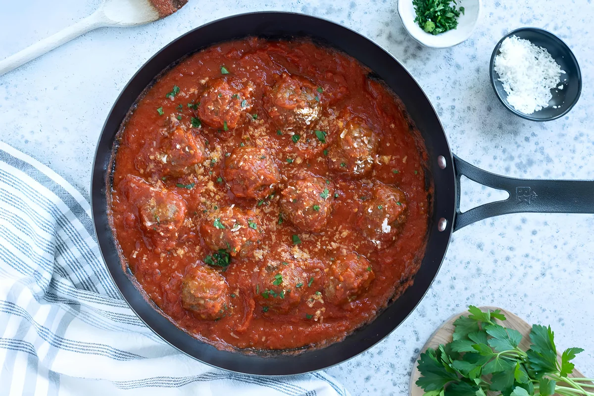 Easy Oven Baked Meatballs