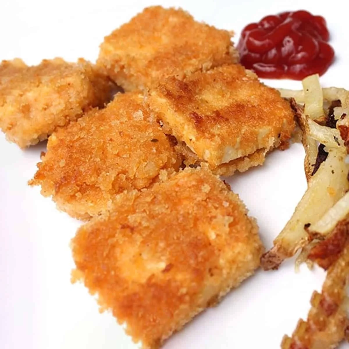 Panko Fried Tofu Nuggets
