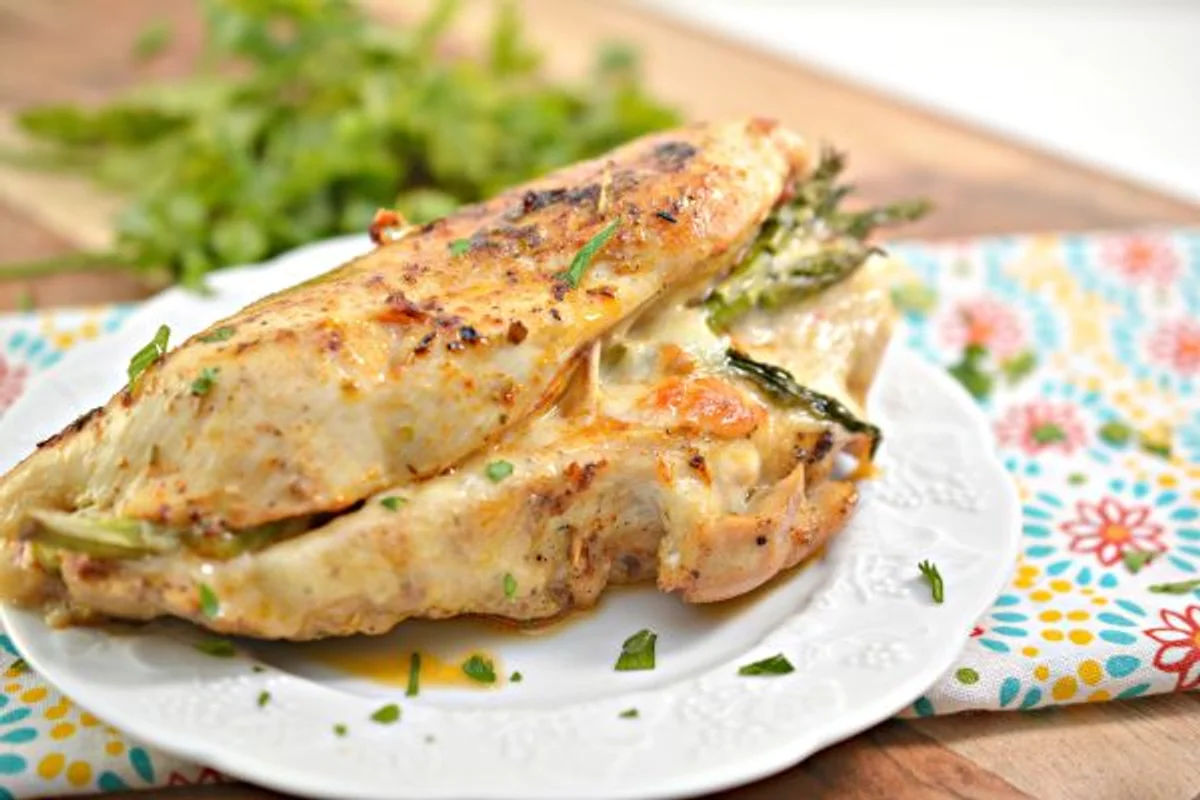 Asparagus Stuffed Chicken