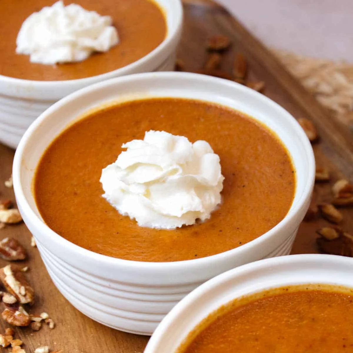 Baked Pumpkin Custard
