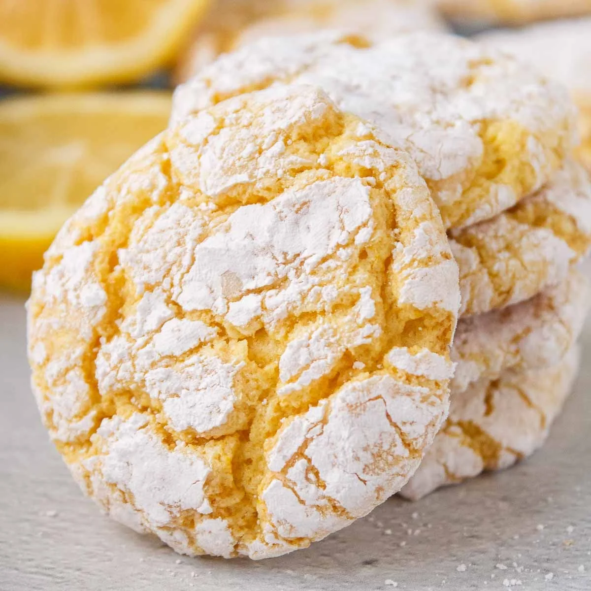 Lemon Cool Whip Cookies