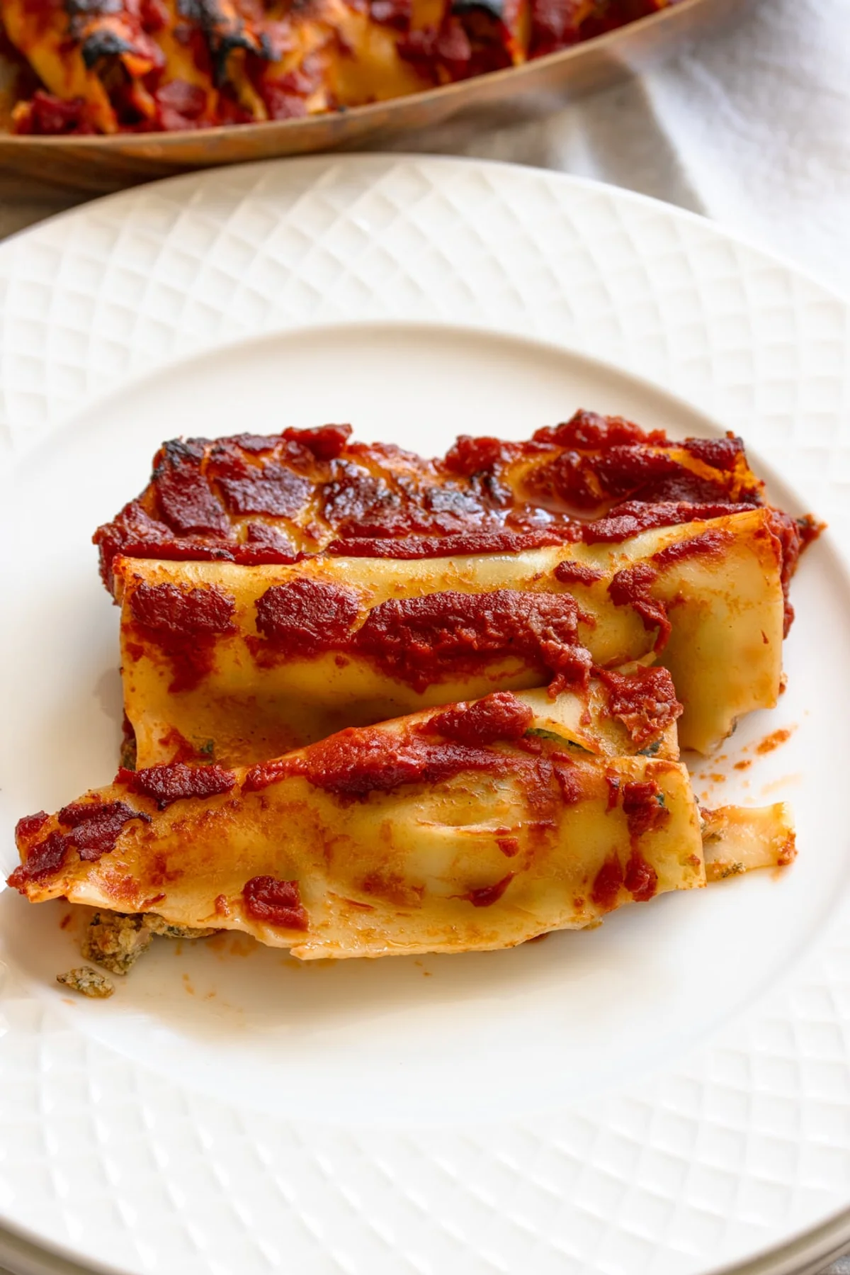 Spinach and Ricotta Cannelloni