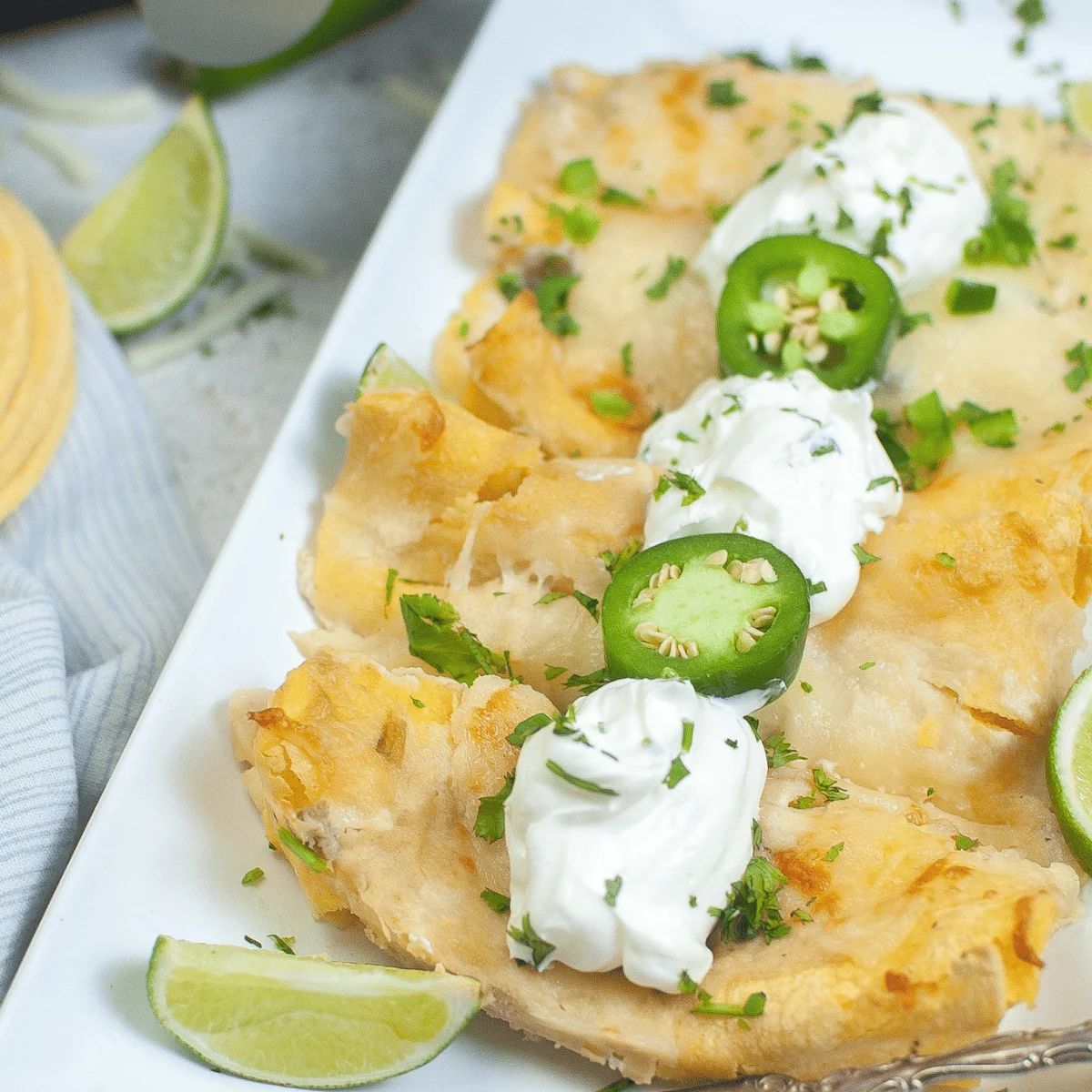 Air Fryer Cheese Enchiladas