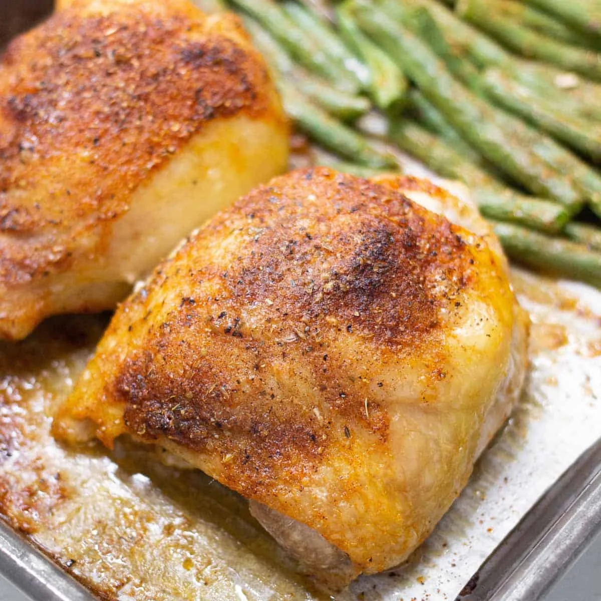Sheet Pan Chicken and Green Beans