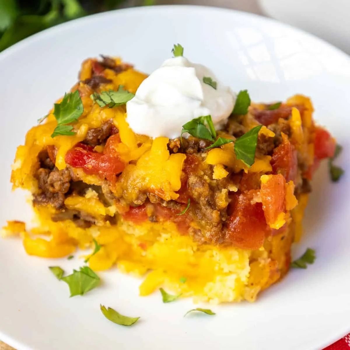 Easy Mexican Cornbread Casserole