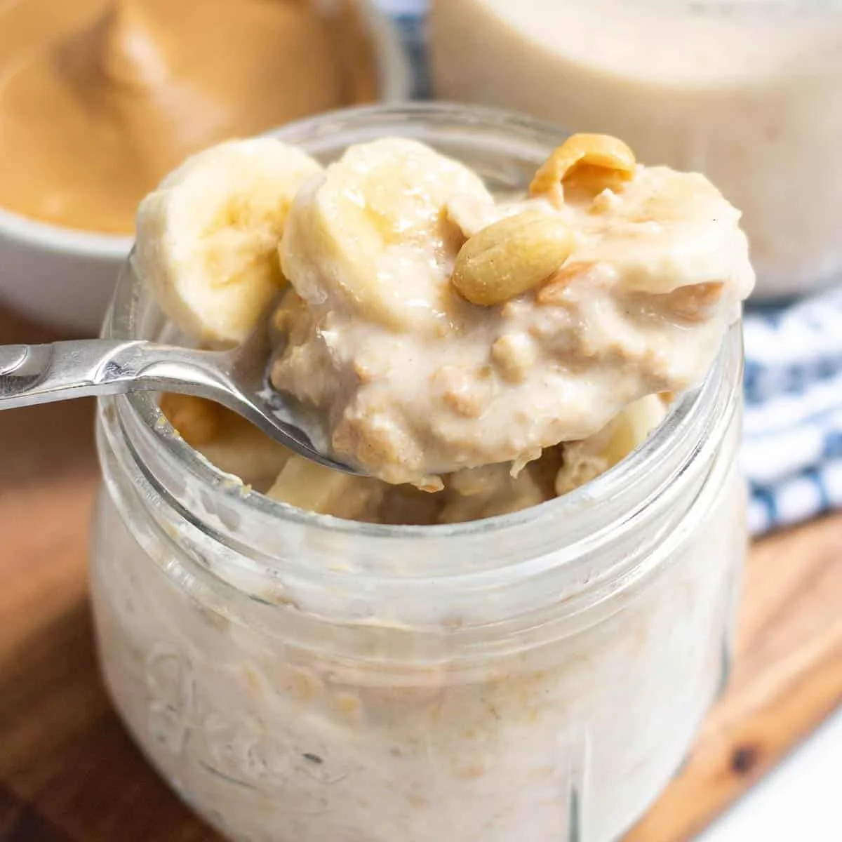 Peanut Butter Overnight Oats