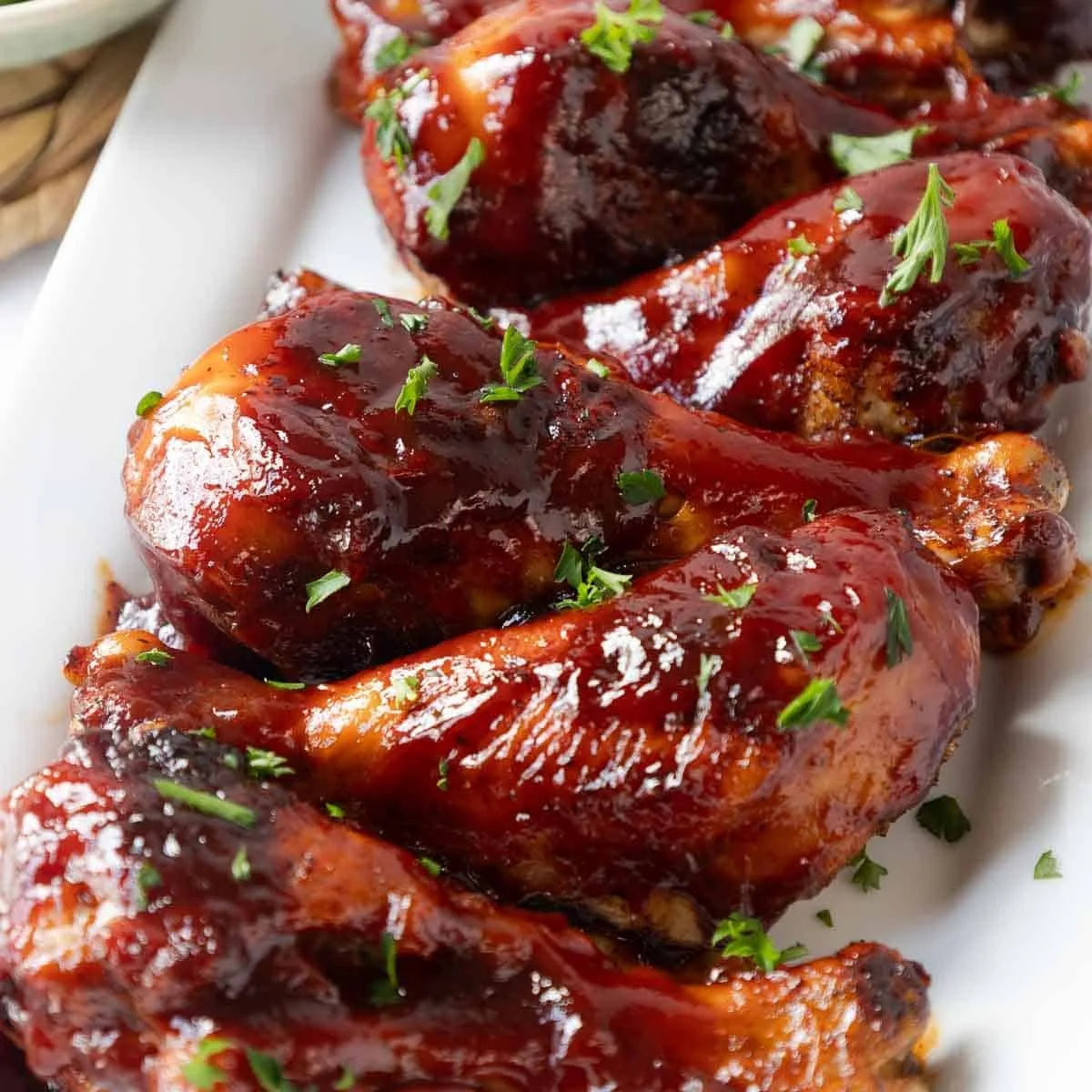 Oven Baked BBQ Chicken Drumsticks