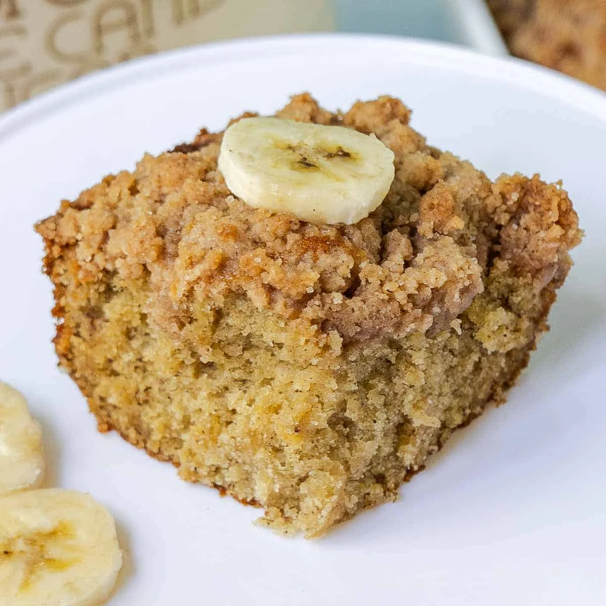 Banana Sour Cream Coffee Cake