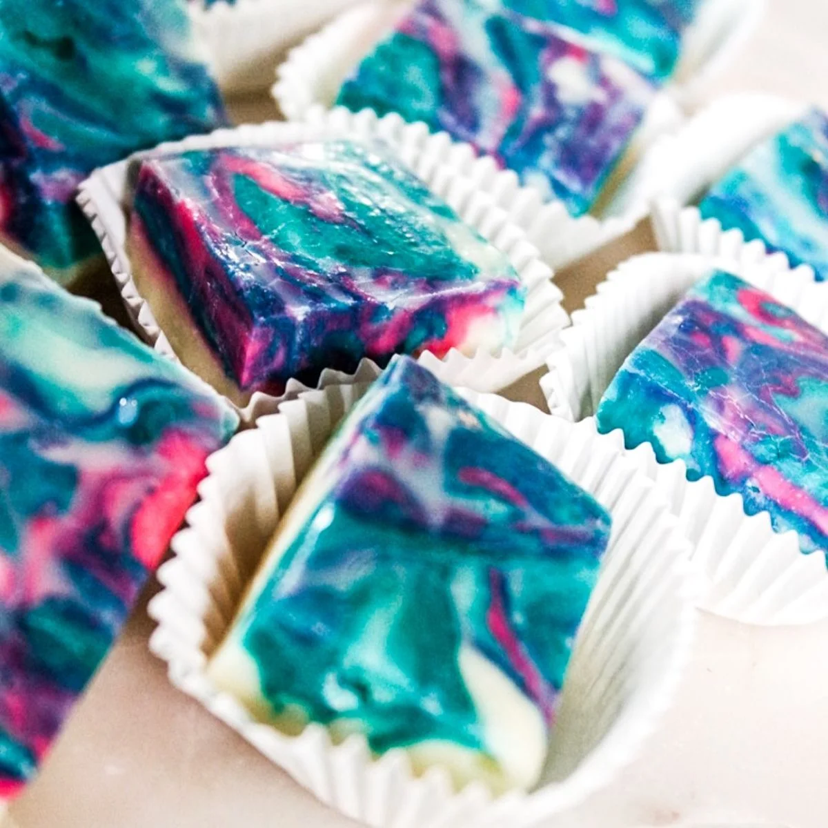 Cotton Candy Fudge