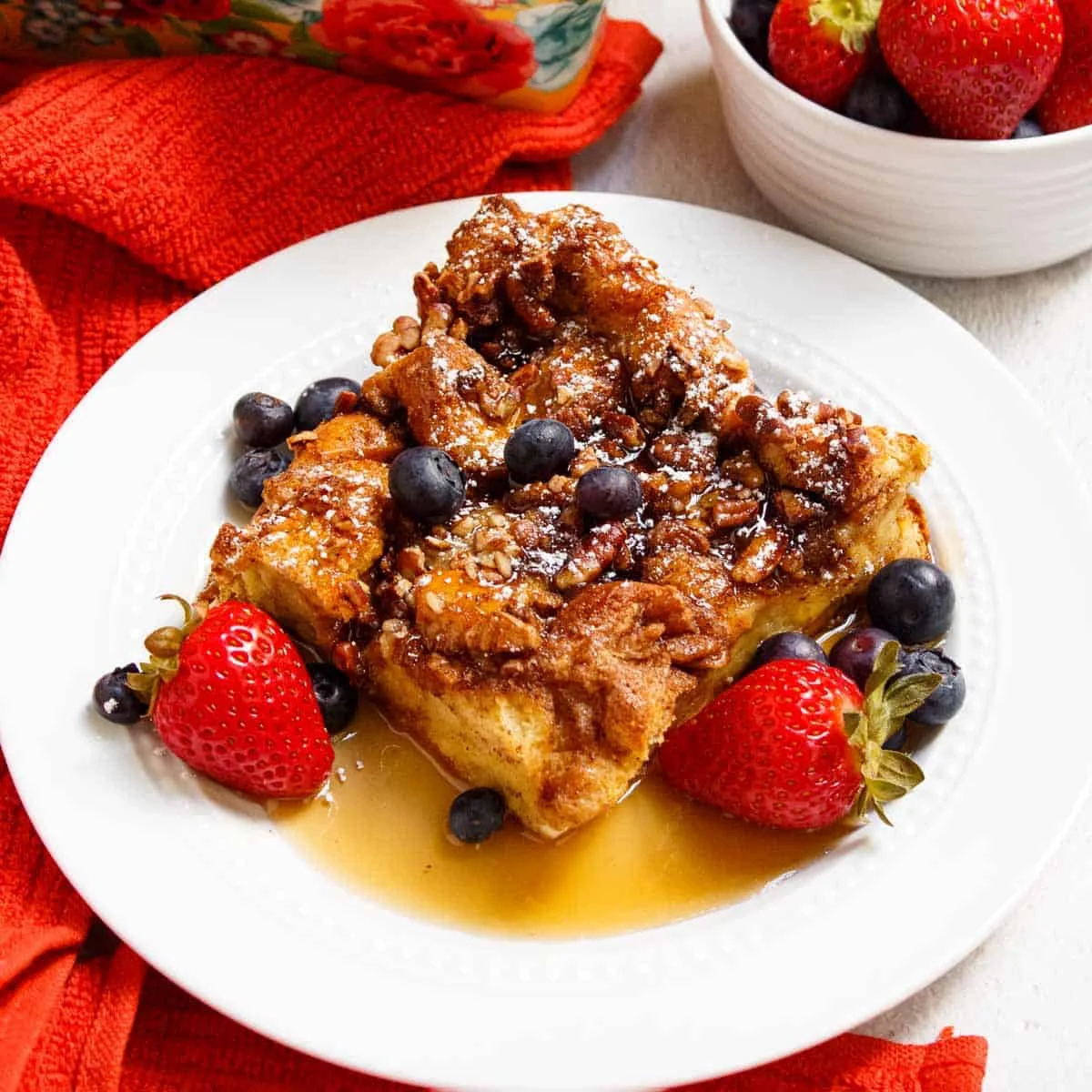 Easy Brioche French Toast Casserole