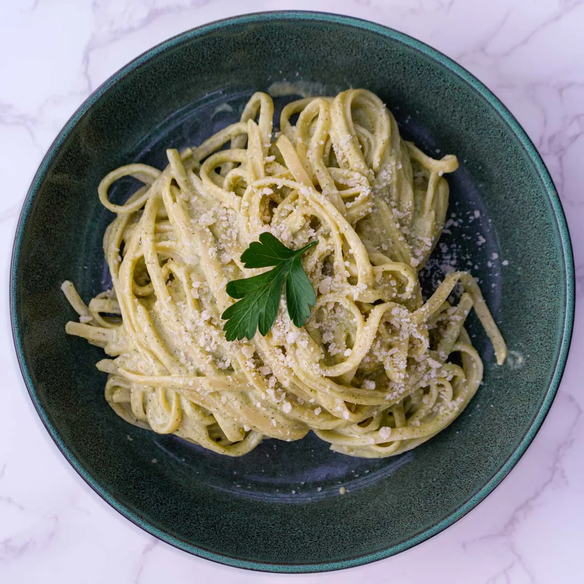 Pasta with Creamy Zucchini Sauce
