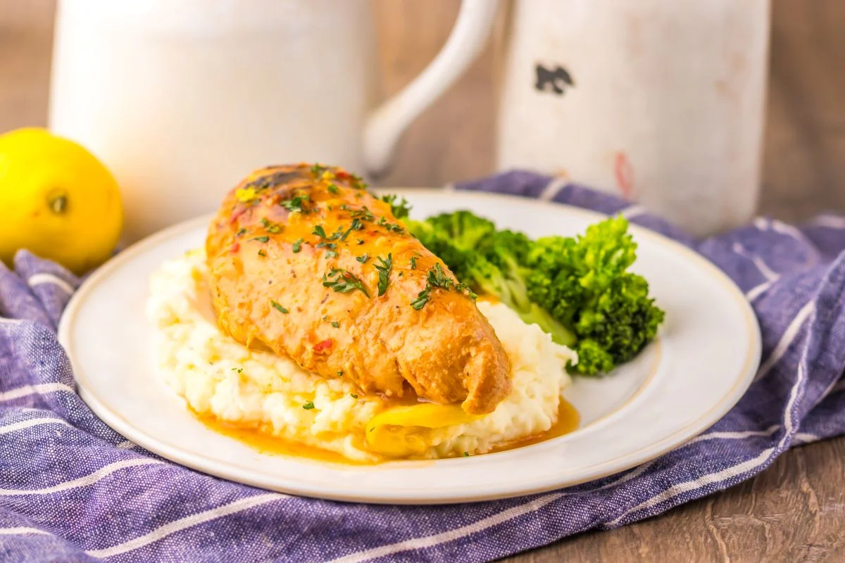 Slow Cooker Lemonade Chicken