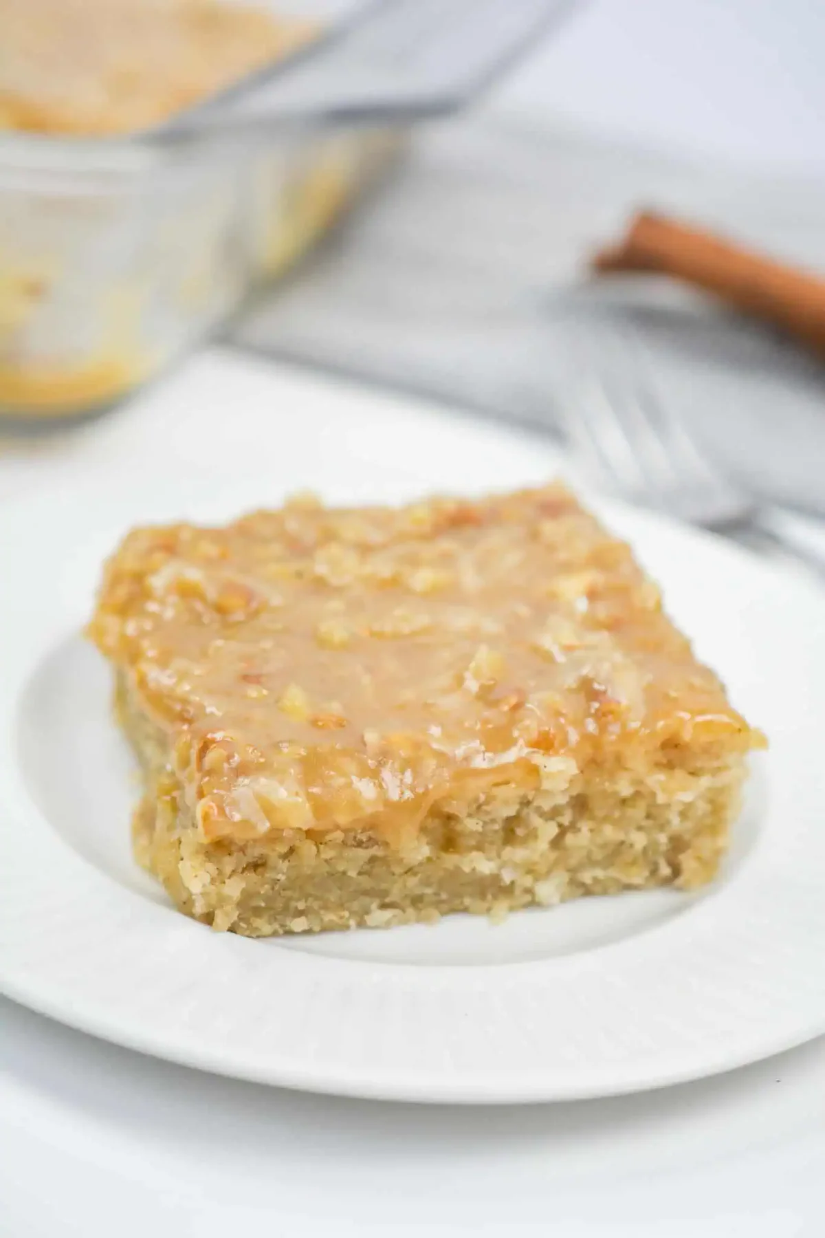 Vintage Oatmeal Cake with Coconut Frosting Recipe