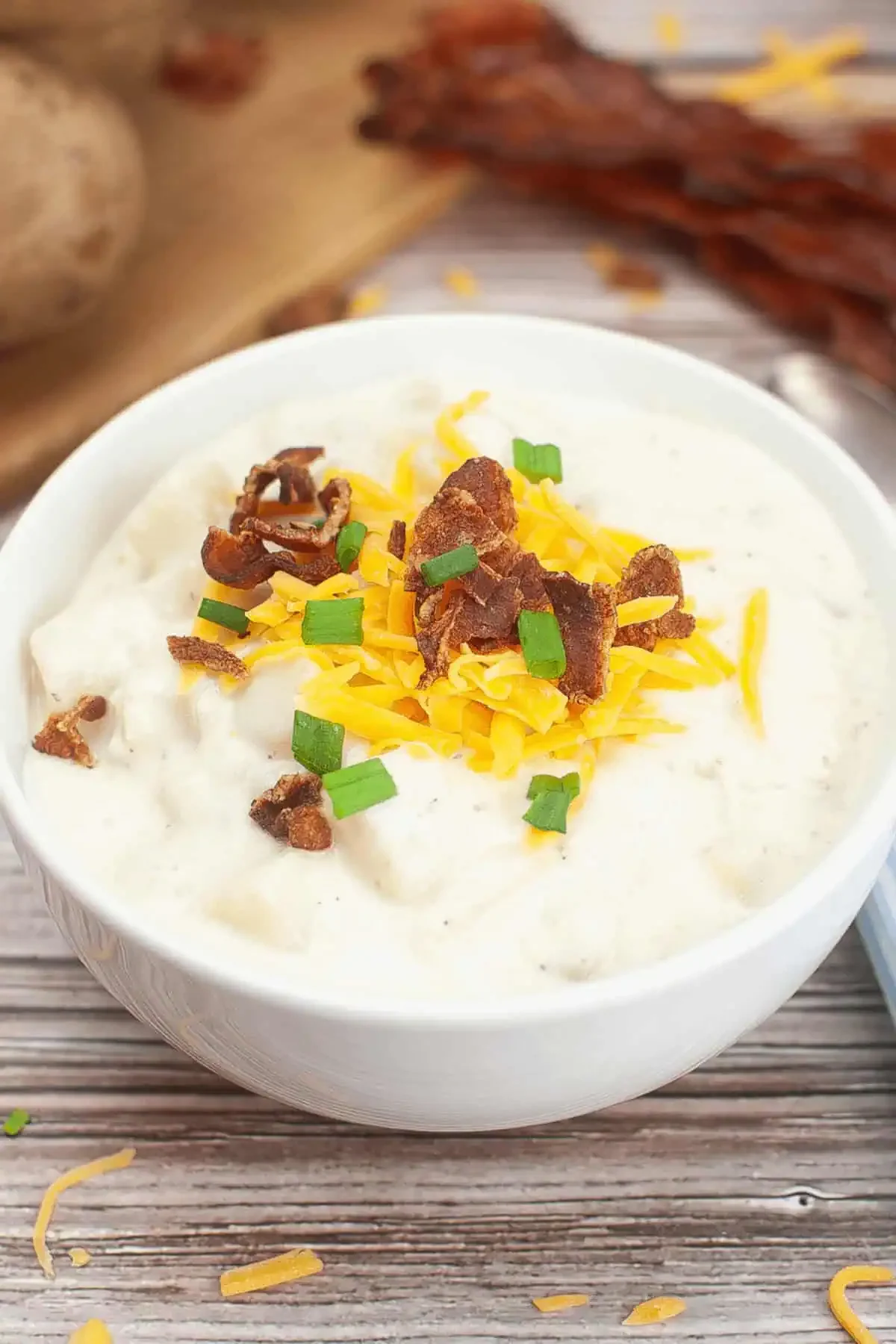 Easy Crock Pot Potato Soup