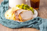 Slow Cooker Bacon Wrapped Pork Loin
