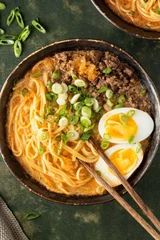 20 Minutes Miso Ramen With Ground Beef