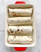 Baked Beef Chimichangas