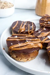 Chocolate Peanut Butter Oat Cups