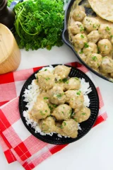 Meatballs and Gravy