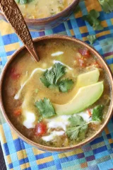Coconut Curried Red Lentil Soup (Plant-Based)