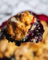 Easy Blueberry Cobbler