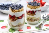 Greek Yogurt Parfait with Fruit and Granola