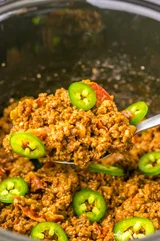 Slow Cooker Cowboy Sloppy Joes